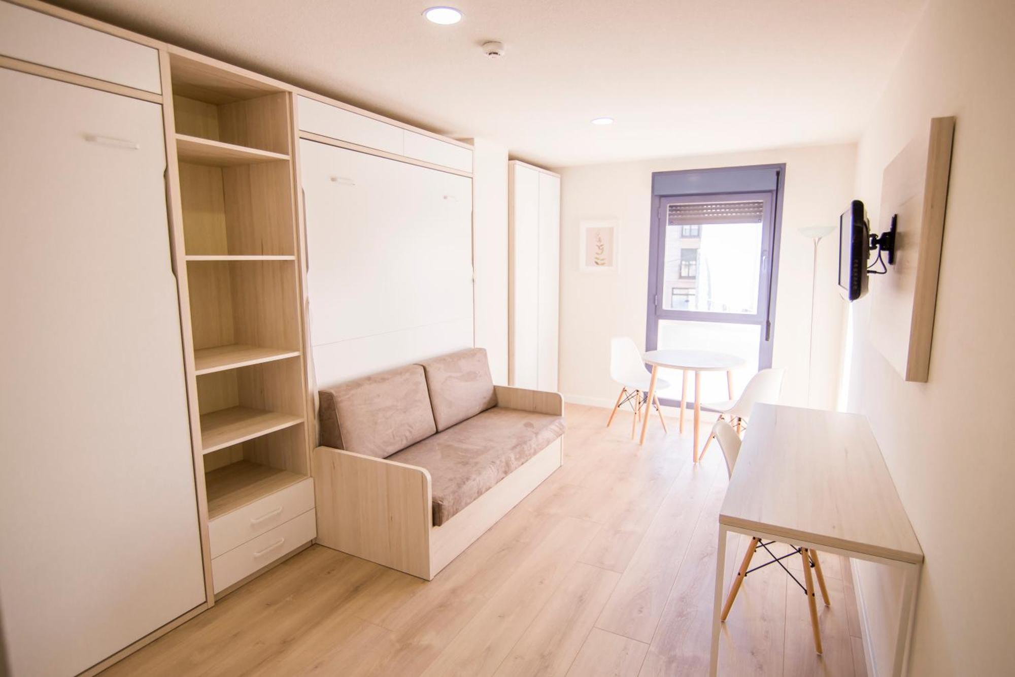 Apartamentos Plaza De Santiago - Estudios Turisticos - 1 Llave Пинто Екстериор снимка