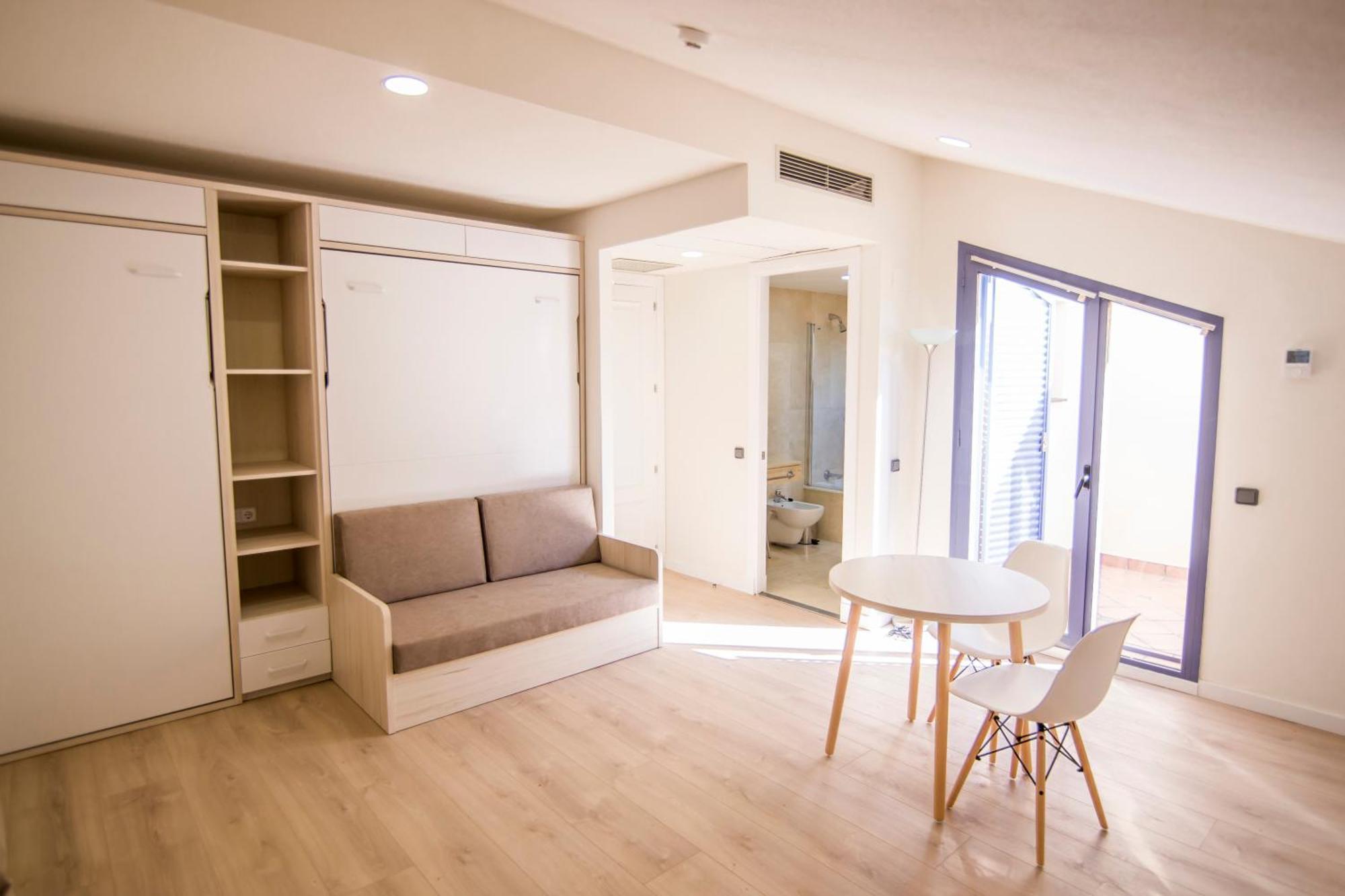 Apartamentos Plaza De Santiago - Estudios Turisticos - 1 Llave Пинто Екстериор снимка